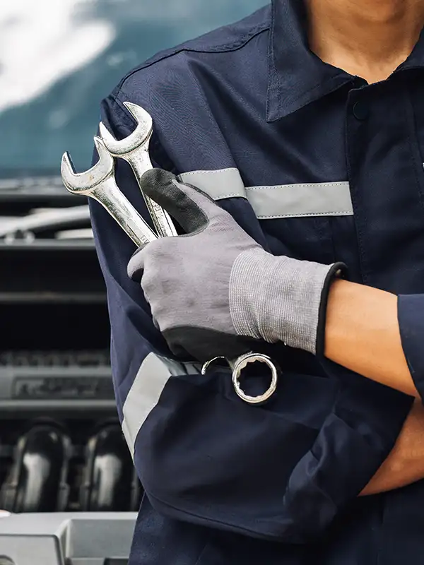 Auto repair technician performing preventive maintenance service in Marysville WA